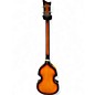 Used Hofner Bbass hi series Orange Electric Bass Guitar