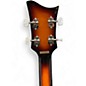 Used Hofner Bbass hi series Orange Electric Bass Guitar
