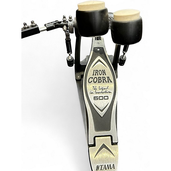 Used TAMA IRON COBRA 600 SERIES Double Bass Drum Pedal