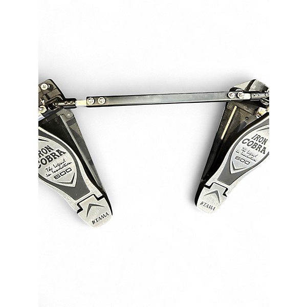 Used TAMA IRON COBRA 600 SERIES Double Bass Drum Pedal