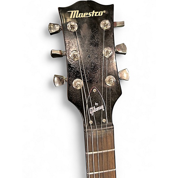Used Maestro LES PAUL JR BLUE Solid Body Electric Guitar