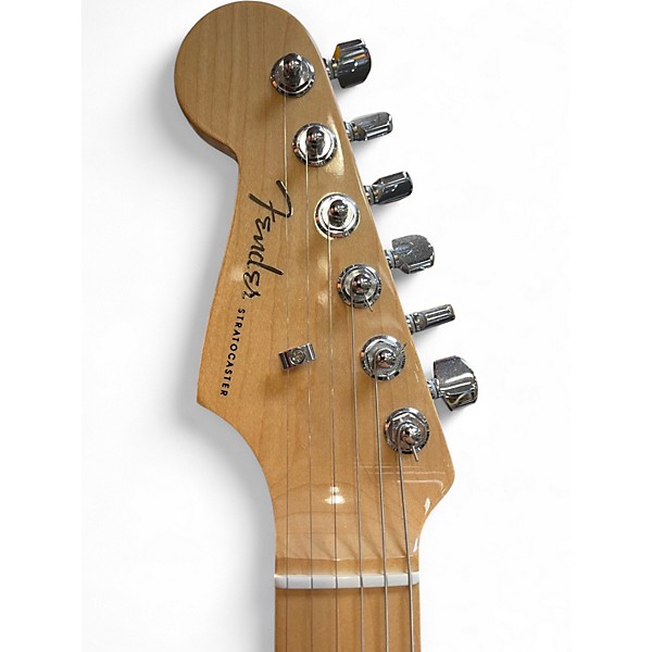Used Fender American Elite Stratocaster Left Handed 3 Color Sunburst Electric Guitar