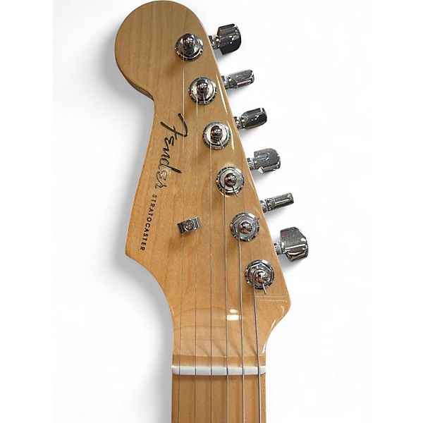Used Fender American Elite Stratocaster Left Handed 3 Color Sunburst Electric Guitar