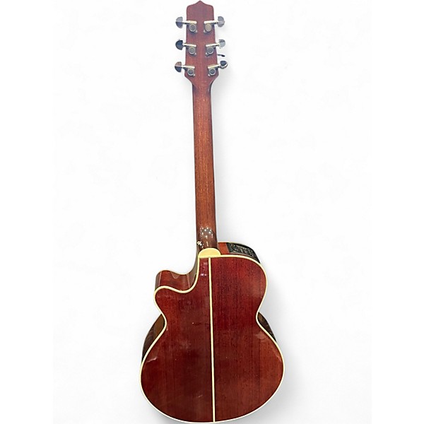 Used Takamine EF261S AN Mahogany Acoustic Electric Guitar