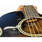 Used Takamine EF26181 Black Acoustic Electric Guitar