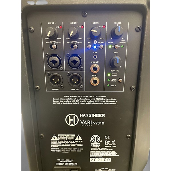 Used Harbinger V2310 Powered Speaker