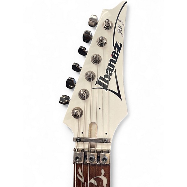 Used Ibanez JEMJR white Solid Body Electric Guitar