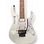 Used Ibanez JEMJR white Solid Body Electric Guitar