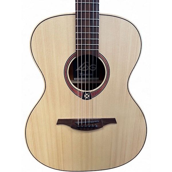 Used Lag Guitars t70a-nat Natural Acoustic Guitar