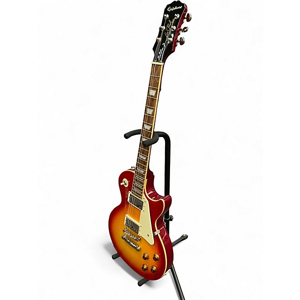 Used Epiphone Les Paul Standard Cherry Solid Body Electric Guitar