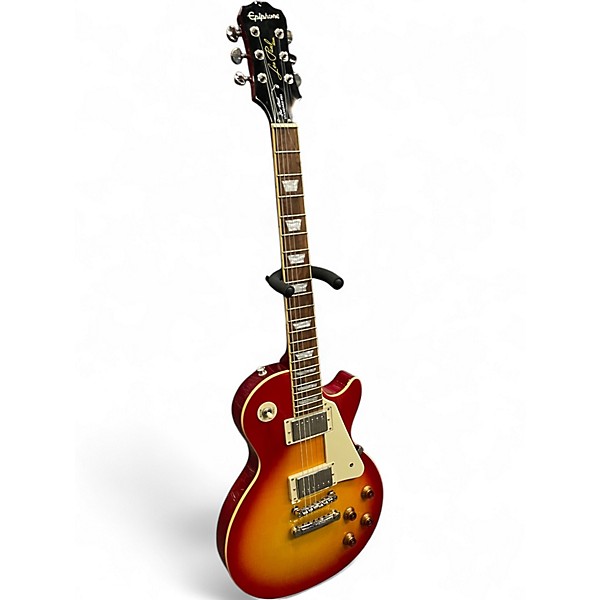 Used Epiphone Les Paul Standard Cherry Solid Body Electric Guitar