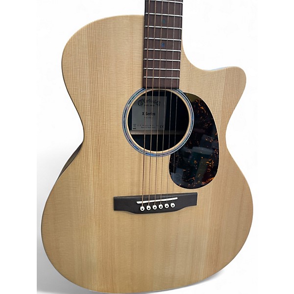 Used Martin GPC-X2 Natural Acoustic Electric Guitar
