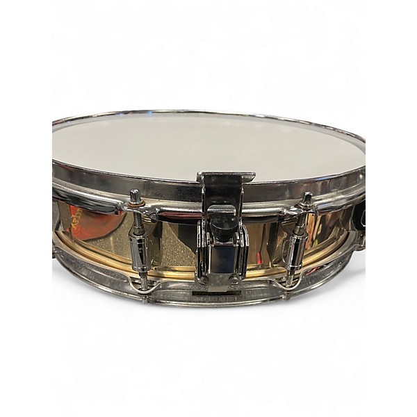 Used Remo 4X14 QUADURA PICCOLLO Gold Drum