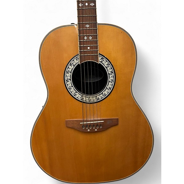 Used Ovation CC67 Celebrity Natural Acoustic Electric Guitar