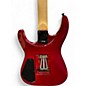 Used Jackson JS34Q Dinky Trans Red Solid Body Electric Guitar