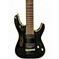 Used Schecter Guitar Research Blackjack C7 Black Solid Body Electric Guitar