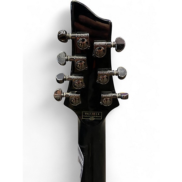 Used Schecter Guitar Research Blackjack C7 Black Solid Body Electric Guitar