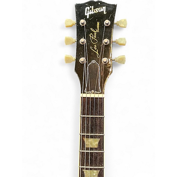 Vintage 1995 Gibson Les Paul Classic Gold Top Solid Body Electric Guitar