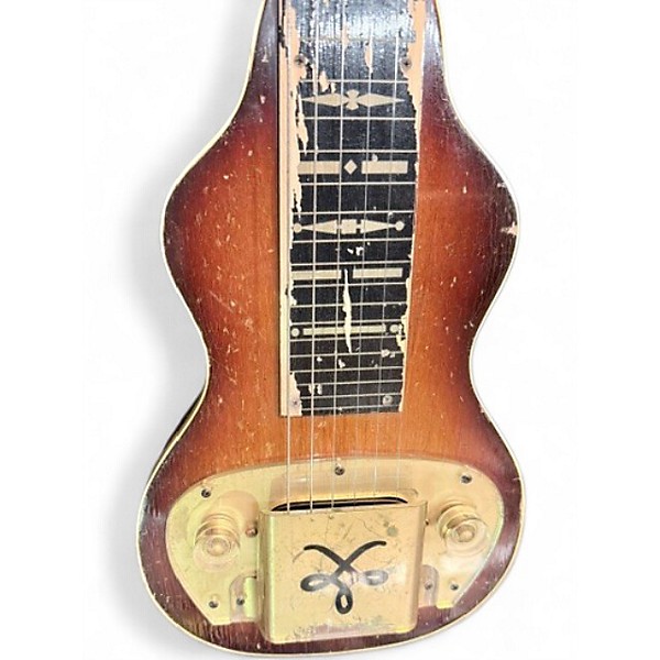 Vintage 1950s Gibson BR3 LAP STEEL Sunburst Lap Steel