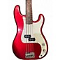 Used Fender PRECISION Candy Apple Red Metallic Electric Bass Guitar