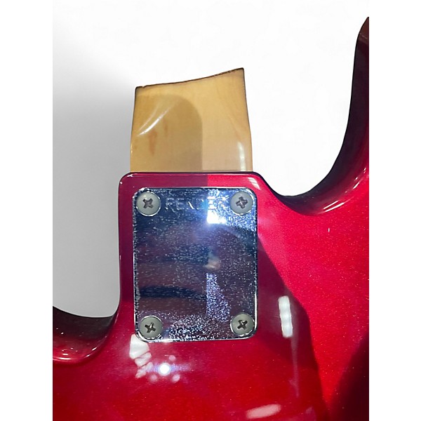 Used Fender PRECISION Candy Apple Red Metallic Electric Bass Guitar