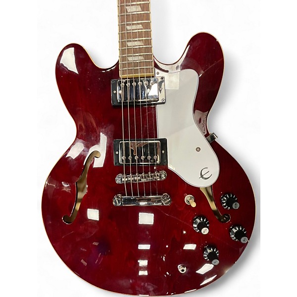 Used Epiphone Epiphone Noel Gallagher Signature Riviera Dark Wine Red Hollow Body Electric Guitar