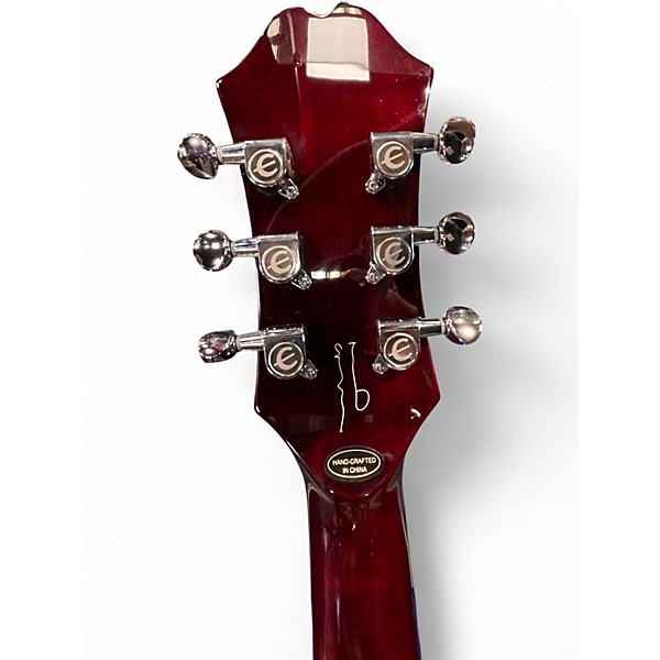 Used Epiphone Epiphone Noel Gallagher Signature Riviera Dark Wine Red Hollow Body Electric Guitar