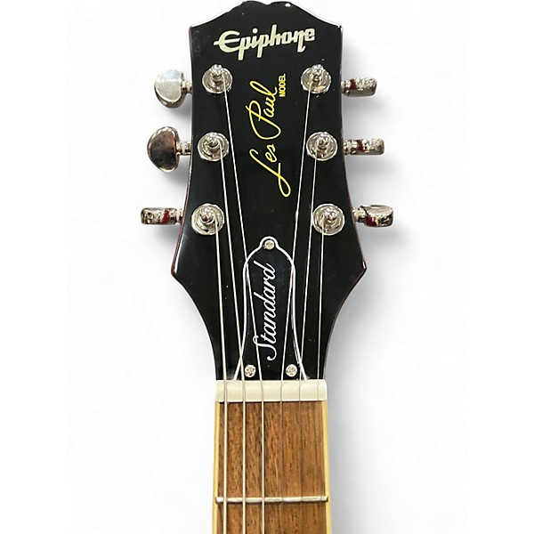 Used Epiphone Les Paul Standard 2 Tone Sunburst Solid Body Electric Guitar