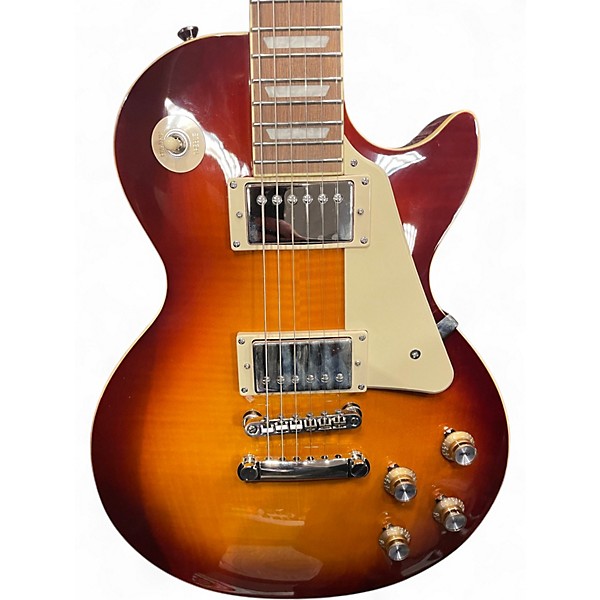 Used Epiphone Les Paul Standard 2 Tone Sunburst Solid Body Electric Guitar