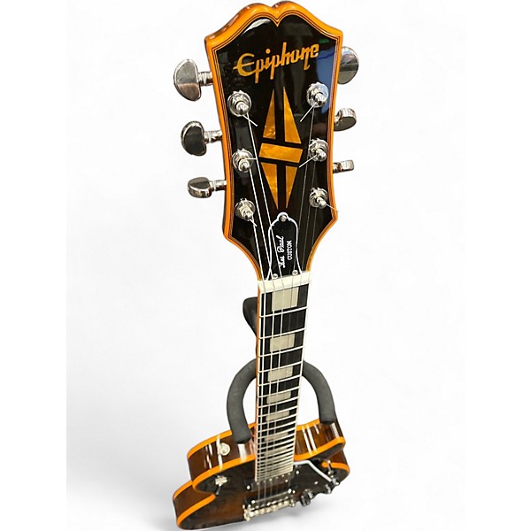 Used Epiphone Les Paul Custom Widow Orange Burst Solid Body Electric Guitar