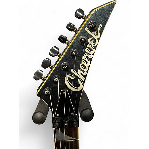 Used Charvel 650 XL Metallic Black Solid Body Electric Guitar