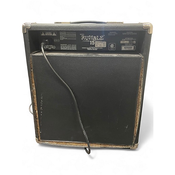 Used Fender Rumble 15 15W 1X8 Bass Combo Amp