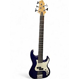 Used Greg Bennett Design by Samick CORSAIR BLUE Electric Bass Guitar