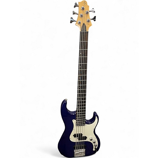 Used Greg Bennett Design by Samick CORSAIR BLUE Electric Bass Guitar