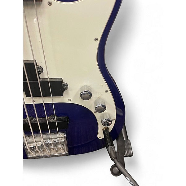 Used Greg Bennett Design by Samick CORSAIR BLUE Electric Bass Guitar