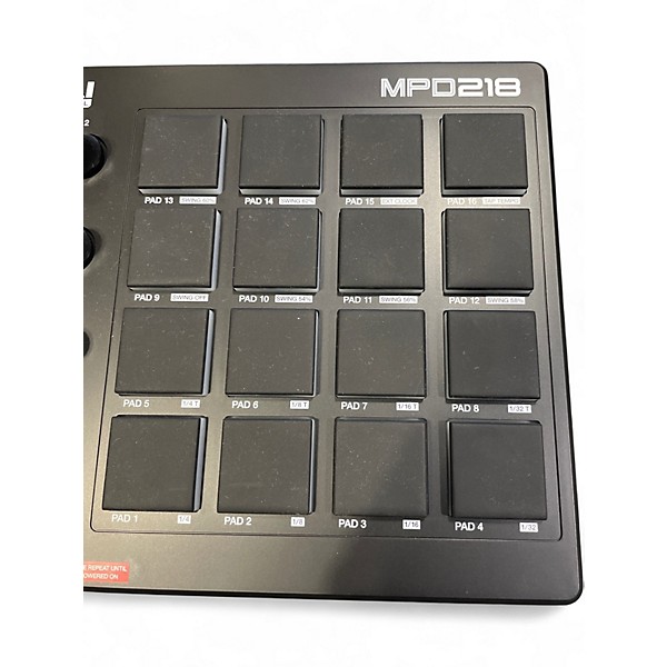 Used Akai Professional MPD218 MIDI Controller