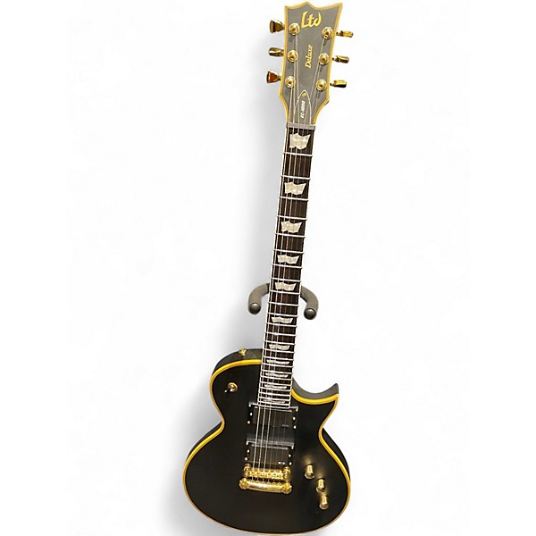 Used ESP LTD EC1000 Satin Black Solid Body Electric Guitar
