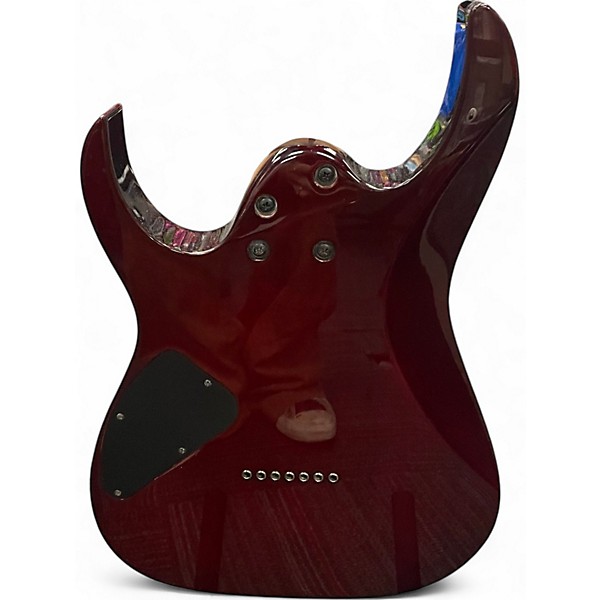 Used Ibanez RG7321 7 String Red Solid Body Electric Guitar