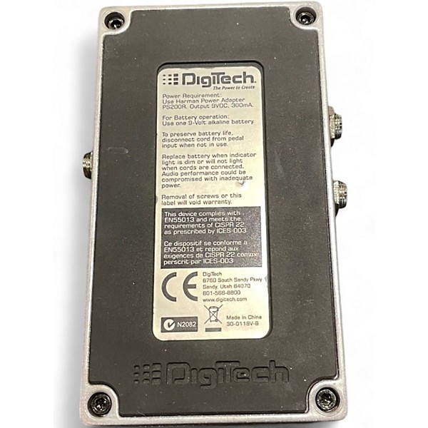 Used DigiTech Grunge Distortion Effect Pedal