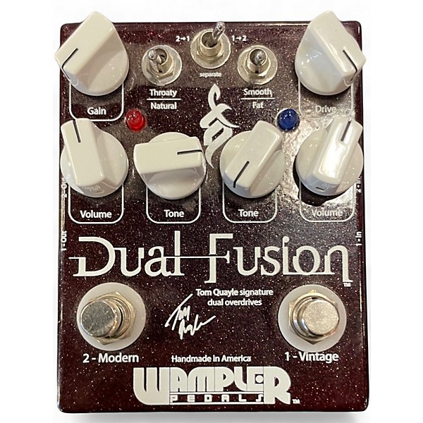 Used Wampler Dual Fusion Effect Pedal