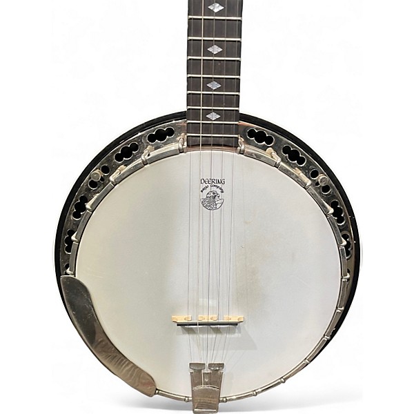 Used Deering Deluxe 5-String Mahogany Banjo