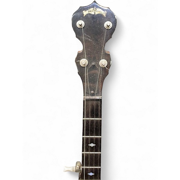Used Deering Deluxe 5-String Mahogany Banjo