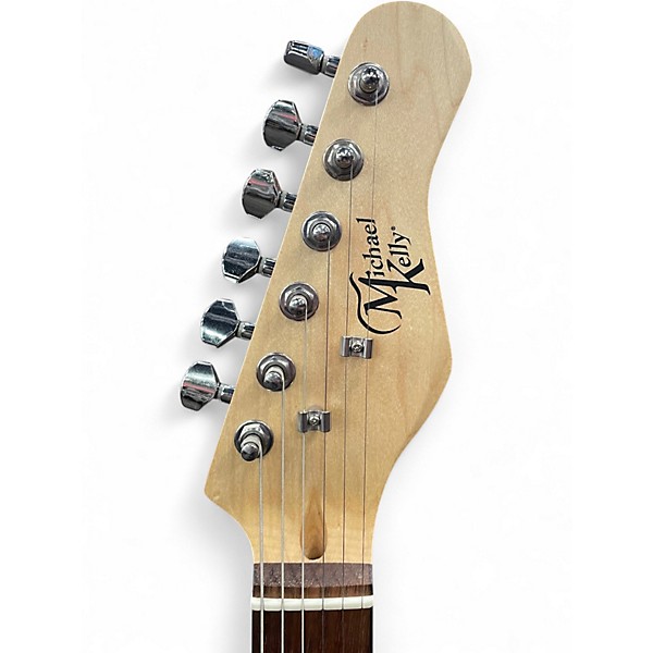 Used Michael Kelly 59 THINLINE Blonde Hollow Body Electric Guitar