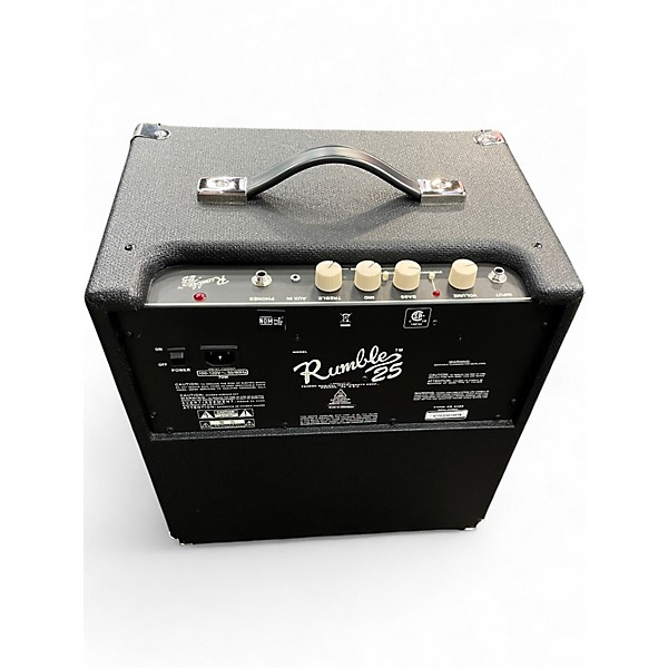 Used Fender Rumble 25 25W 1x10 Bass Combo Amp