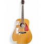 Used Fender DG21S Natural Acoustic Guitar thumbnail