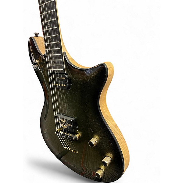 Used Schecter Guitar Research 50TH Anniversary Tempest Gold Burst Solid Body Electric Guitar