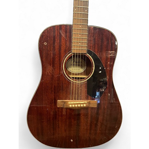 Used Fender CD60 Mahogany Mahogany Acoustic Guitar