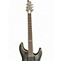 Used Schecter Guitar Research C1 Platinum Trans Black Solid Body Electric Guitar