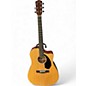 Used Fender CD60 Dreadnought Natural Acoustic Guitar thumbnail