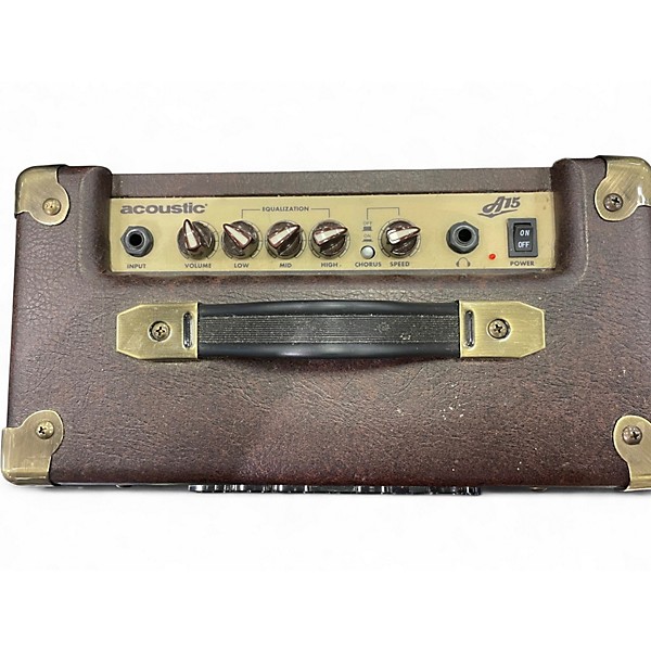 Used Acoustic A15 15W 1x6.5 Acoustic Guitar Combo Amp